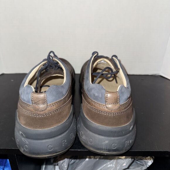 Ecco Cross X Classic Casual Brown Leather Shoes Mens 45 EU 11 11.5 US Sneakers main image 7